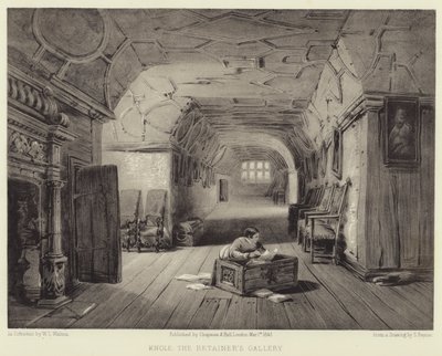 Knole, The Retainers Gallery alkotó: Samuel A. Rayner