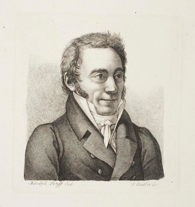 Férfi portré alkotó: Samuel Amsler