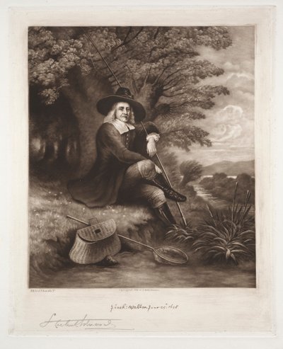 Izaak Walton, 1898. alkotó: Samuel Arlent Edwards