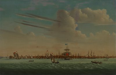 Kilátás Charlestonra alkotó: Samuel Barnard