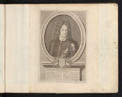 Erik Jönssen Dahlberg portréja Svédország ókori és modern (sorozat címe) alkotó: Samuel Blesendorf