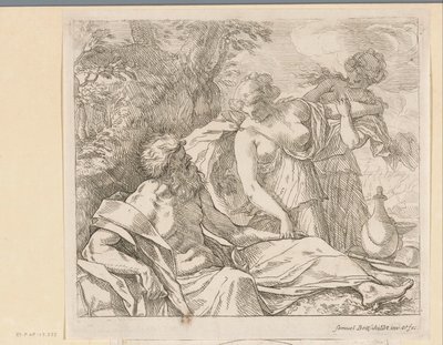 Lót és lányai Különféle minták (sorozat címe) Opera Varia Historica, Poetica & Iconologica (sorozat címe) alkotó: Samuel Bottschild