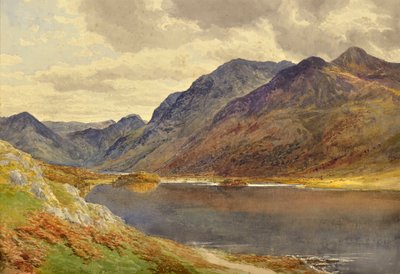 Crummock Water, Cumberland alkotó: Samuel Bough