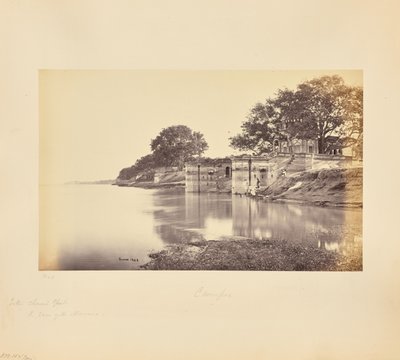 Cawnpore; Suttee Chowra Ghat, a mészárlás helyszíne alkotó: Samuel Bourne