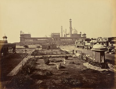 Delhi; A Dzsumma Muszid, észak felől alkotó: Samuel Bourne