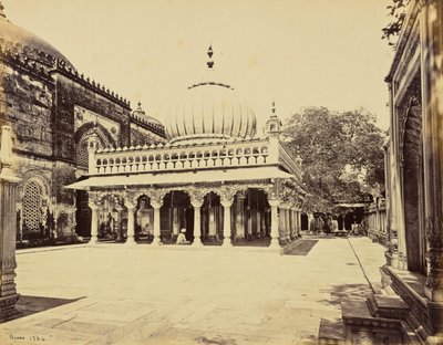 Delhi; Nizam-ud-Din síremléke alkotó: Samuel Bourne