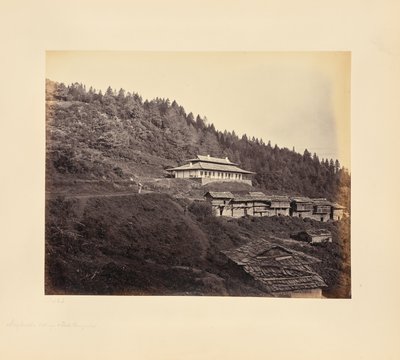 Narkunda; falu és dak-bungaló alkotó: Samuel Bourne