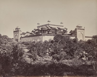 Secundra Agra közelében. Akbar császár mauzóleuma alkotó: Samuel Bourne