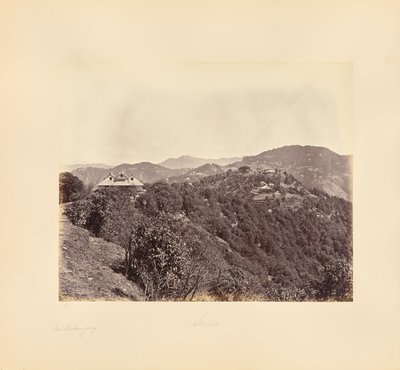 Simla; Boileaugange-tól alkotó: Samuel Bourne