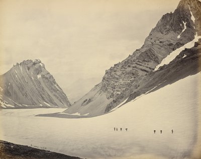 A Manirung-hágó - 18 600 láb tengerszint feletti magasság alkotó: Samuel Bourne
