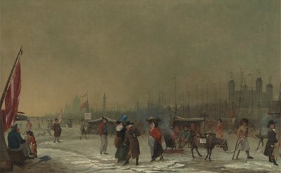 Fagy a Temzén alkotó: Samuel Collings