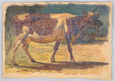 Rajz, tanulmányok. Tehenek, 1876. augusztus alkotó: Samuel Colman
