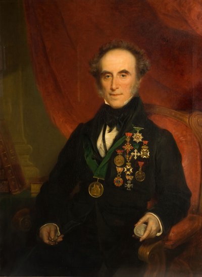 Sir Edward Thomason portréja 1769-1849, 1849. alkotó: Samuel Colman