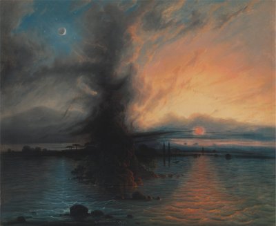 Az üdvösség sziklája alkotó: Samuel Colman