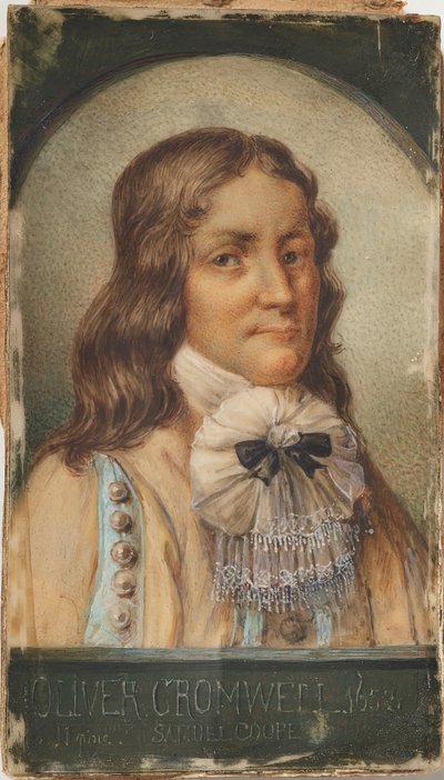 Oliver Cromwell portréja 1599-1658, 1653. alkotó: Samuel Cooper