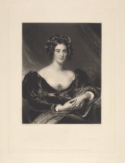 Lady Lyndhurst alkotó: Samuel Cousins