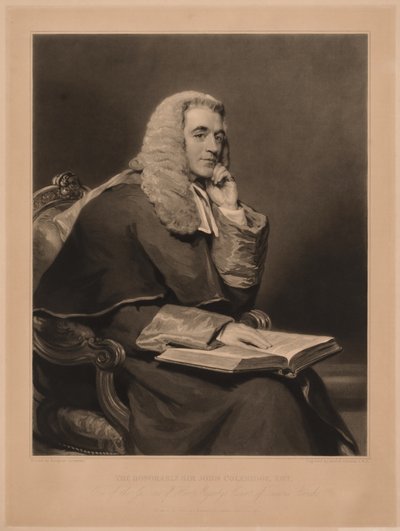 Sir John Taylor Coleridge alkotó: Samuel Cousins