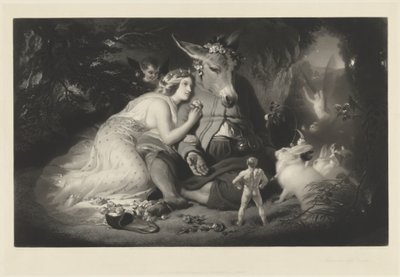 Szentivánéji álom alkotó: Samuel Cousins after Sir Edwin Landseer