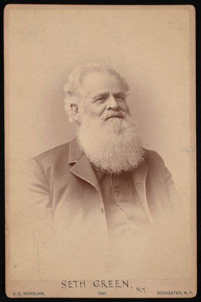Seth Green portréja 1817-1888, 1886. alkotó: Samuel D Wardlaw