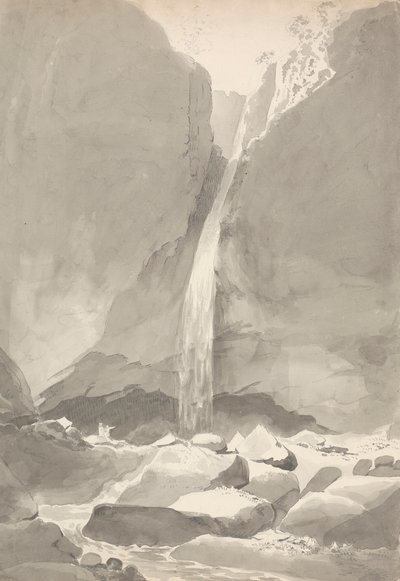 Egy vízesés alkotó: Samuel Davis