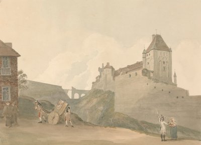 Kastély Dieppe-ben, Normandia alkotó: Samuel Davis