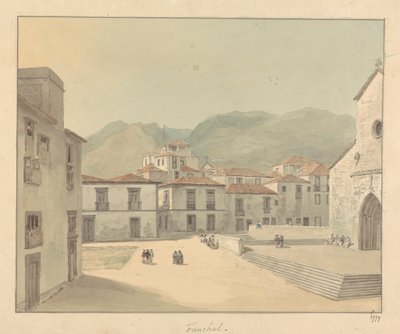 Funchal, Madeira: Egy tér templommal alkotó: Samuel Davis