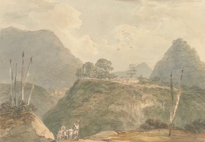 Bugdaur faluja [Buxa Duar] [Tibet] alkotó: Samuel Davis