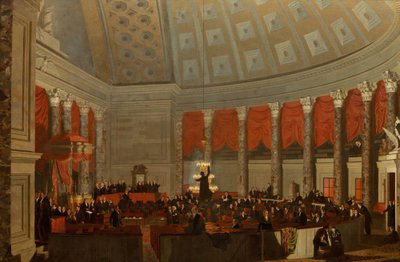 A képviselőház, 1822 körül alkotó: Samuel Finley Breese Morse