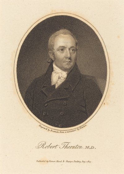 Robert Thornton, M.D. alkotó: Samuel Freeman after William John Newton