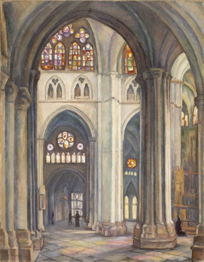 Toledói katedrális, 1916 alkotó: Samuel Halpert