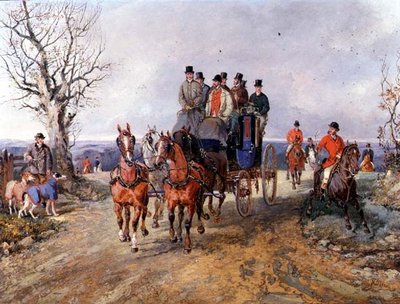 Egy edző és négy a nyílt úton alkotó: Samuel Henry Alken