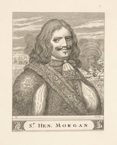 Sir Henry Morgan, pub. 1911 alkotó: Samuel Hollyer