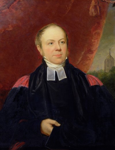 William Buckland (1784-1856) portréja, az Oxfordi Egyetem ásványtan professzora és a Westminster dékánja alkotó: Samuel Howell