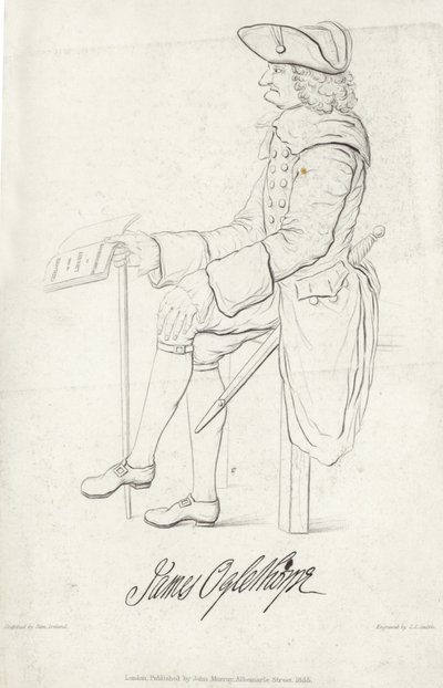 James Oglethorpe portréja alkotó: Samuel Ireland
