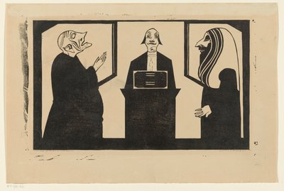 E három között dobog a szívem (eredeti cím a tárgyon) alkotó: Samuel Jessurun de Mesquita (signed by artist)