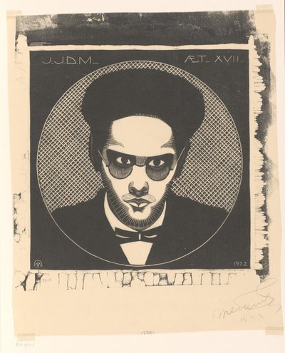 Jaap Jessurun de Mesquita portréja alkotó: Samuel Jessurun de Mesquita (signed by artist)