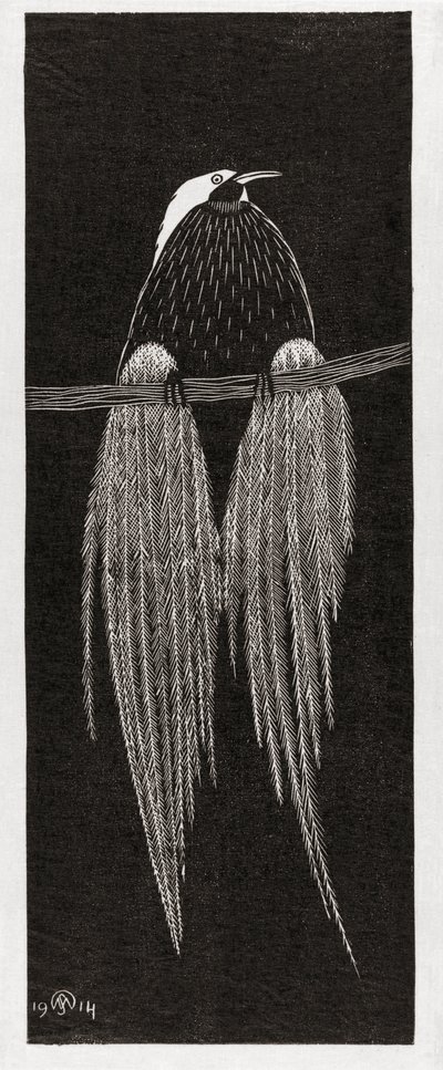 Paradicsommadár, írta Samuel Jessurun de Mesquita alkotó: Samuel Jessurun de Mesquita