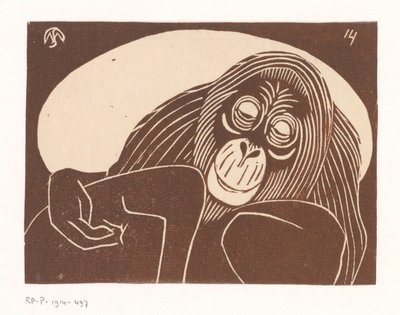 az orangutánokban alkotó: Samuel Jessurun de Mesquita