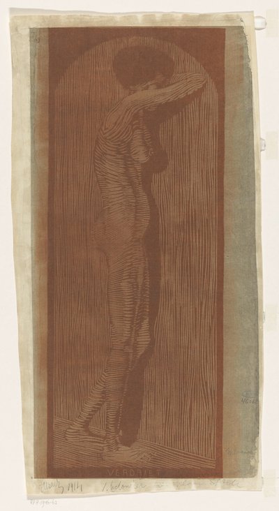 Verdriet (eredeti cím a tárgyon) alkotó: Samuel Jessurun de Mesquita