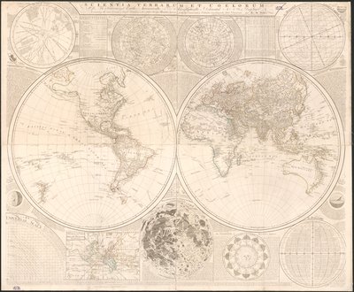 Scientia terrarum et coelorum: vagy az ég és a föld csillagászatilag és földrajzilag körvonalazott és megjelenített: tartalmazza a legkülönlegesebb és leghasznosabb részleteket a csillagos csillag- és földi rendszerekről, hűségesen felsorolva és körülhatár alkotó: Samuel; Kitchin Dunn