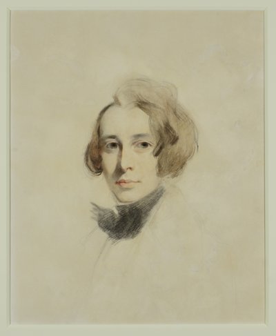 Charles Dickens előzetes vázlata, 1837 alkotó: Samuel Laurence