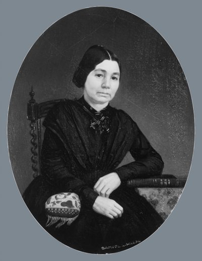 Hölgy portréja, kb. 1850. alkotó: Samuel Lovett Waldo