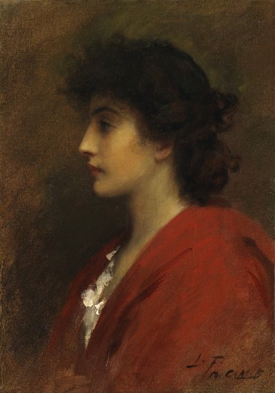 Egy velencei lány alkotó: Samuel Luke Fildes