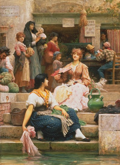 Venetians alkotó: Samuel Luke Fildes
