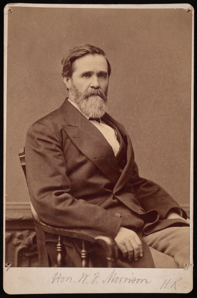 Hon arcképe. W.F. Morrison, 1876 és 1880 között. alkotó: Samuel Montague Fassett
