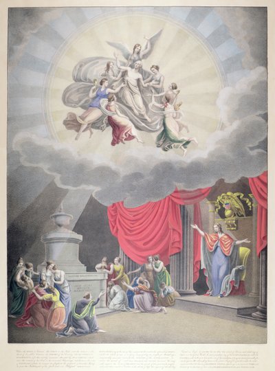 The Apotheosis of Washington, metszett H. Weishaupt alkotó: Samuel Moore