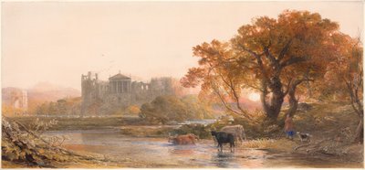 Este Olaszországban – az elhagyatott villa alkotó: Samuel Palmer