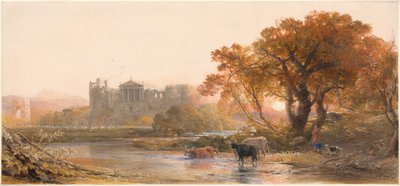 Este Olaszországban – az elhagyatott villa alkotó: Samuel Palmer