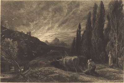 A korai szántó alkotó: Samuel Palmer