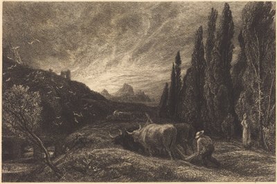 A korai szántóvető alkotó: Samuel Palmer